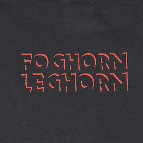 LOONEY TUNES FOGHORN LEGHIRN BLACK OUT LARGE 0700