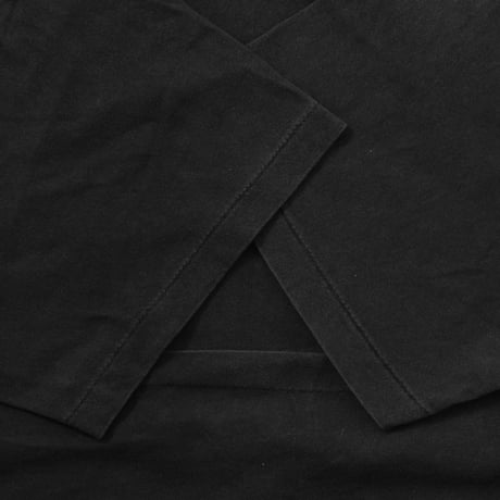 OLD&VINTAGE HANES PROMO LOGO BLACK LARGE 2445