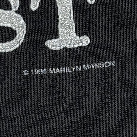 MARILYN MANSON 1996 THE END BLACK FITS LARGE 6728