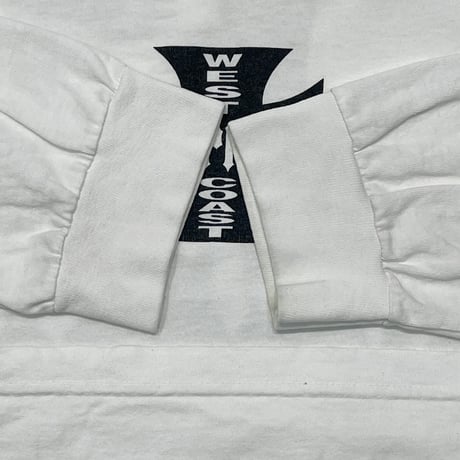 WEST COAST CHOPPERS IRON CROSS LONG BEACH CA LS WHITE ALSTYLE LARGE 0513