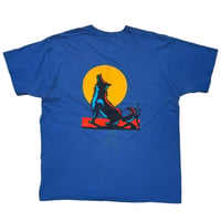 Marlboro COYOTE POCKET TEE BLUE FRUIT OF THE LOOM XL 1166