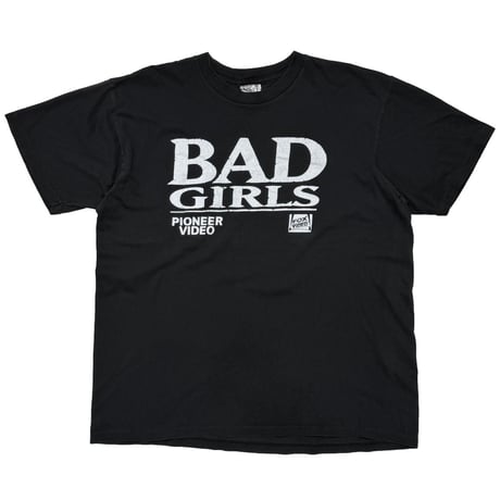 BAD GIRLS PIONEER VIDEO LARGE BLACK 8482