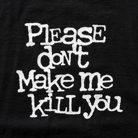 OLD&VINTAGE PLEASE DON'T MAKE ME KILL YOU DELTA XL 1853