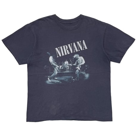 NIRVANA FROM THE MUDDY BANKS NAVY FITS LARGE 2582