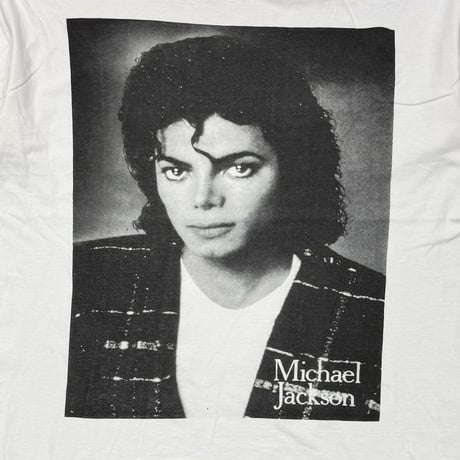 MICHAEL JACKSON MONOCHOME PORTRAIT WHITE MEDIUM 3660