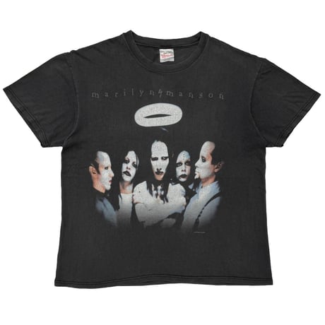 MARILYN MANSON CENTER RING STEDMAN BY HANES LARGE 1763