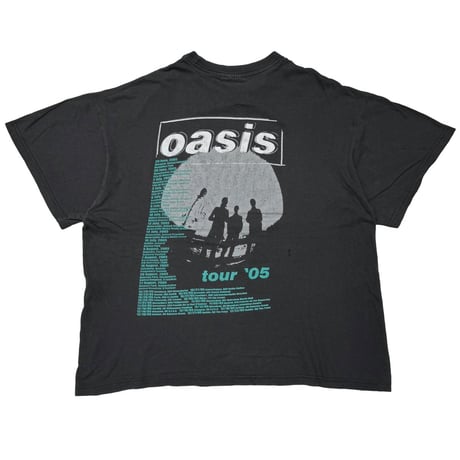 oasis DON'T BELIEVE THJE TRUTH TOUR  BLACK XL 0855