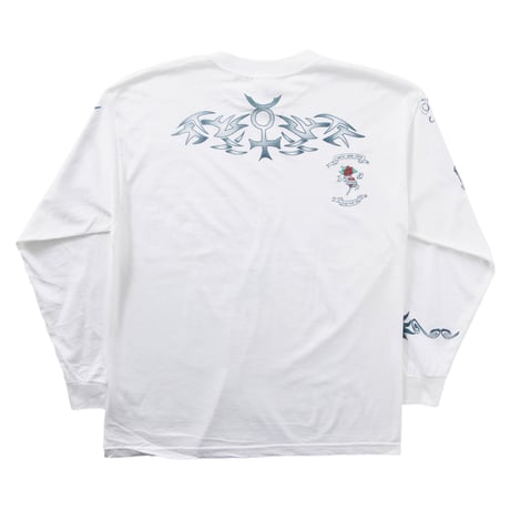 DENNIS RODMAN TATTOO LS WHITE XL 6608