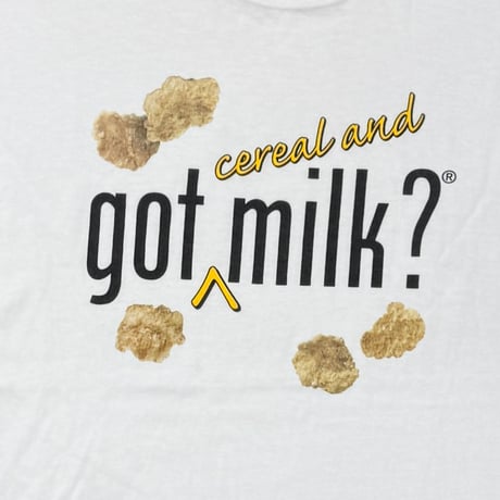 KELLOGGS got milk? WHITE JERZEES XL 1501