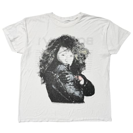 BON JOVI 1988 PORTRAIT BACK YOUR WHITE FITS XL 9991