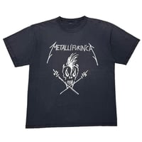 METTALLICA METALLIFUKINKA BEEN THERE DONE IT FADE BLACK FITS XL 8156