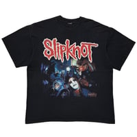 Slipknot 2001 MEMBER TEXT RED FITS XL 6093