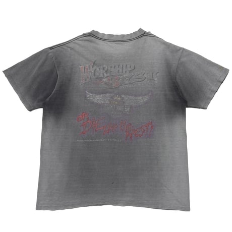 OLD&VINTAGE JESUS BORN TO DIE THAT YOU MIGHT LIVE! FADED BLACK XL 1669