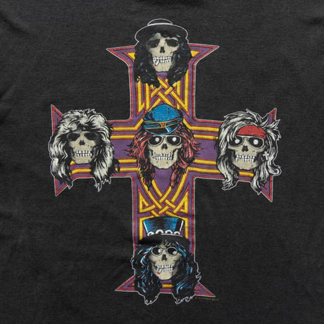 GUNS N' ROSES  1987 APPETITE FOR DESTRUCTION CROSS SKULL FITS LARGE 1557