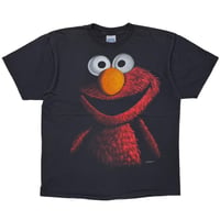 SESAME STREET ELMO BLACK OUT TULTEX LARGE 2646