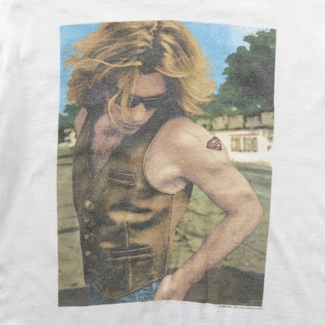 BON JOVI SUPERMAN TATTOO 1995 WHITE BROCKUM LARGE 1401