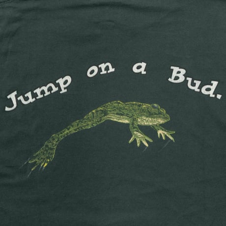 Budweiser 3FROGS BEER BOTTLE GREEN TULTEX LARGE 2050