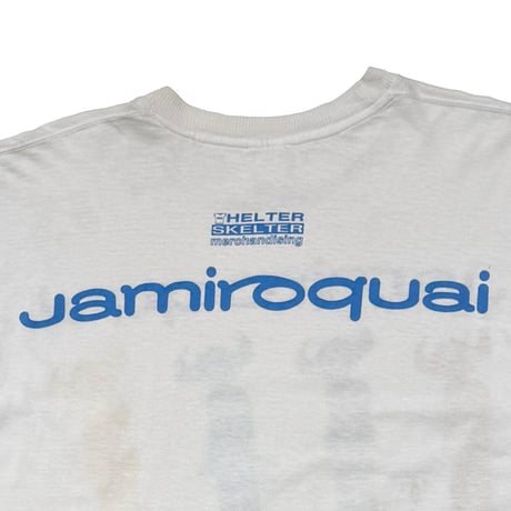 JAMIROQUAI 4 COLOR HELLTER SKELTER WHITE FITS LARGE 3424