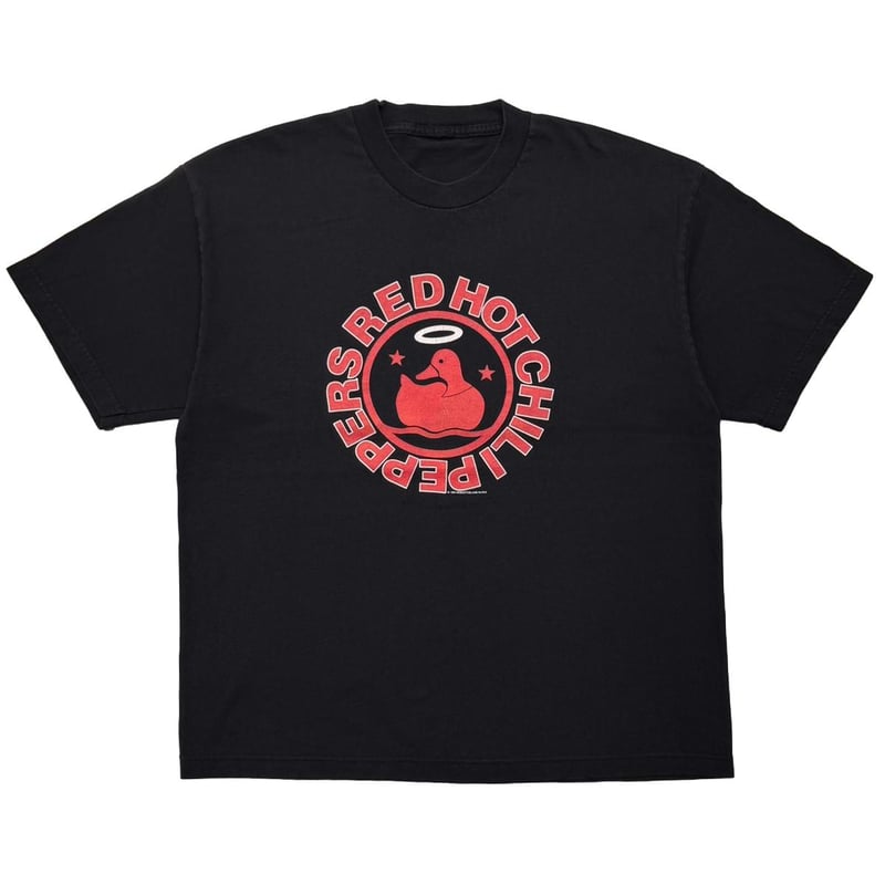 米製 RED HOT CHILI PEPPERS 1999 当時物 未使用 RED HOT CHILI PEPPERS 1999 CALIFORNICATION DUCK FITS XL 9935