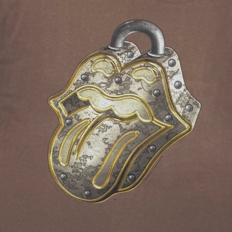 THE ROLLING STONES NO SECURITY PADLOCK TONGUE BROWN MURINA XL 8073