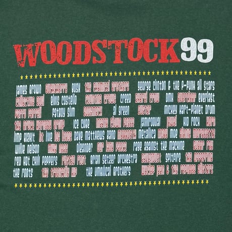 WOODSTOCK 1999 VW GREEN POLYGRAM XL 0900