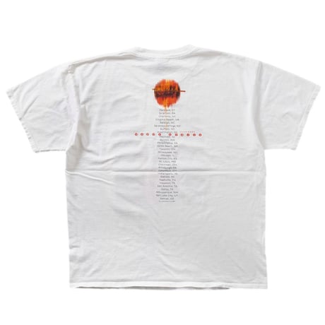 RUSH VAPOR TRAILS 2002 TOUR WHITE GILDAN XL 0490