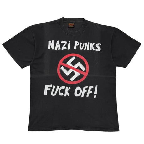 DEAD KENNEDYS NAZI PUNKS FUCK OFF BLACK BROCKUM XL 2421