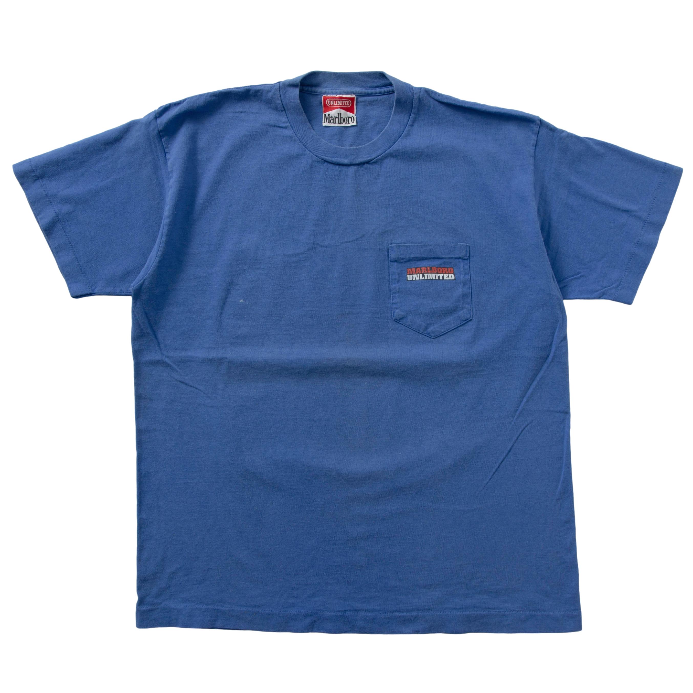 Marlboro COYOTE POCKET TEE BLUE XL 0459 | grea