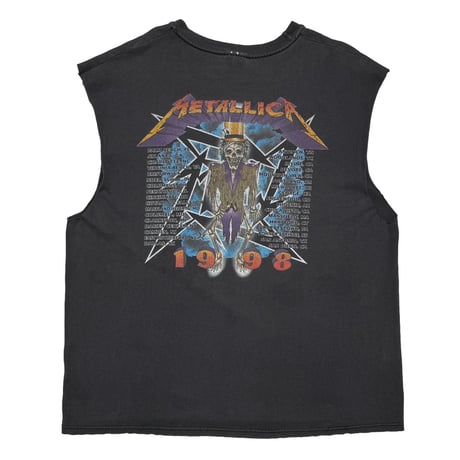 METALLICA POOR RETOURING ME TOUR 1998 SLEEVELESS HANES XL 7606