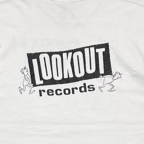 GREEN DAY KERPLUNK LOOK OUT RECOARDS WHITE FRUIT OF THE LOOM LARGE 9595