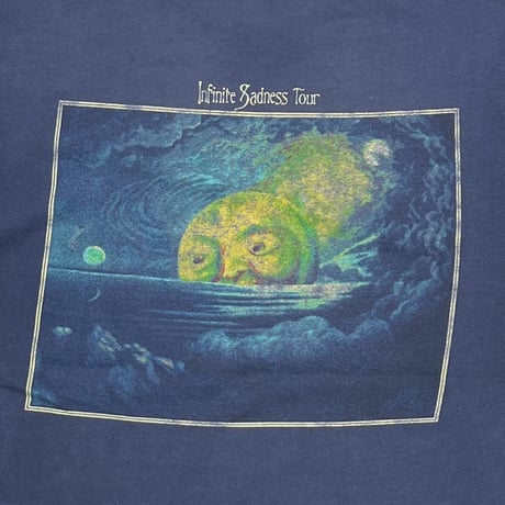 THE SMASHING PUMPKINS INFINITE SADNESS TOUR NAVY TULTEX LARGE 8684