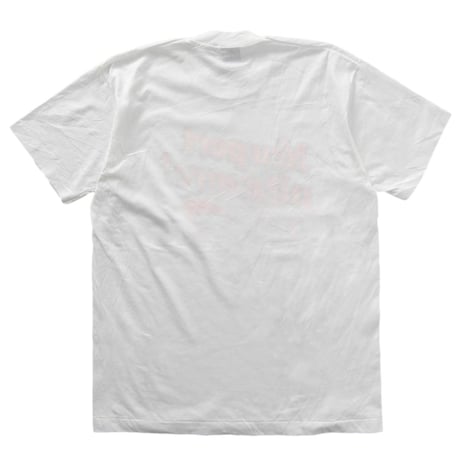 Newport ORANGE LOGO Plesure! WHITE FRUIT OF THE LOOM LARGE A002