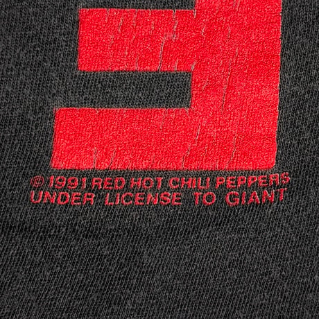 RED HOT CHILI PEPPERS 1991 AZTEC BLACK EURO LARGE 1132