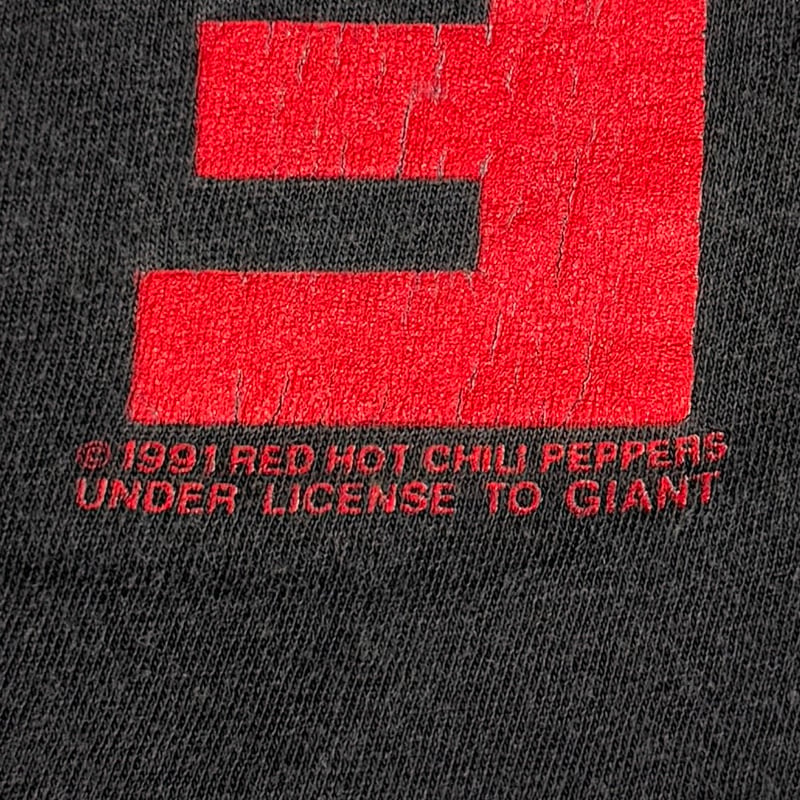 RED HOT CHILI PEPPERS 1991 AZTEC BLACK EURO LAR