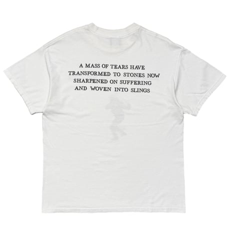 RAGE AGAINST THE MACHINE THE MAS OF TEARS WHITE GIANT FITS LARGE A008