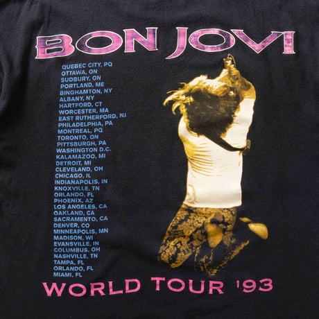 BON JOVI	KEEP THE FAITH WORLD TOUR 1993 BROCKUM LARGE 9183