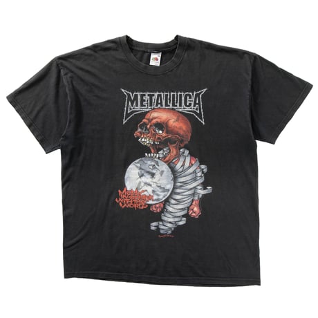 METALLICA PUSHEAD TOUR 2004 FRUIT OF THE LOOM XL 8210
