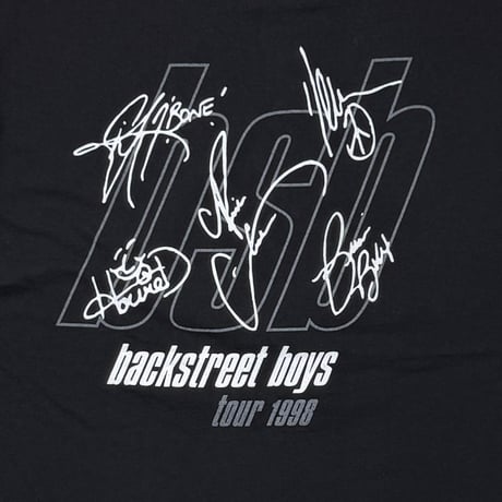 BACKSTREET BOYS BALENCIAGA SAMPLING BACK SIGNATURE TULTEX XL 9237