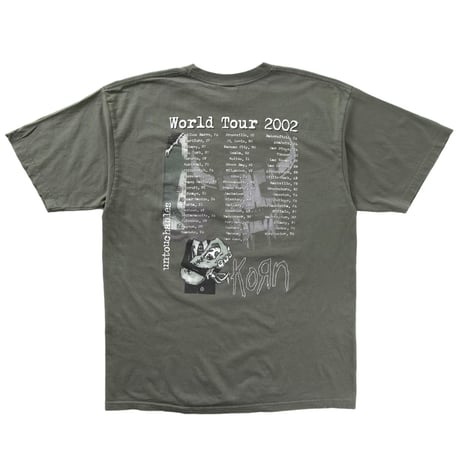 KORN UNTOUCHABLES WORLD TOUR 2002 KHAKI XL 1637