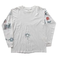 DENNIS RODMAN TATOO LS WHITE LARGE 6833