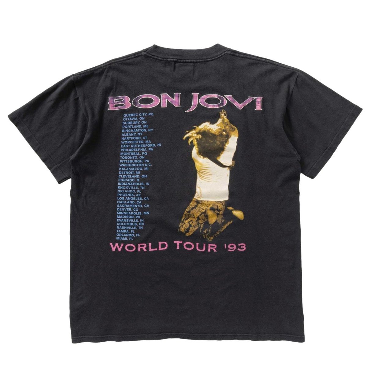 BON JOVI KEEP THE FAITH WORLD TOUR 1993 BROCKUM