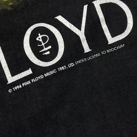 PINK FLOYD SUN DIAL EUROPEAN TOUR 1994 BROCKUM FITS LARGE 7442