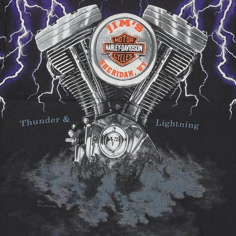 HARLEY DAVIDSON TUNDER & LIGHTNING OVP LARGE 9284