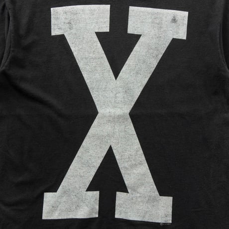 OLD&VINTAGE	1991 X LOGO DOUBLE SIDE FRUIT OF THE LOOM LARGE 7024