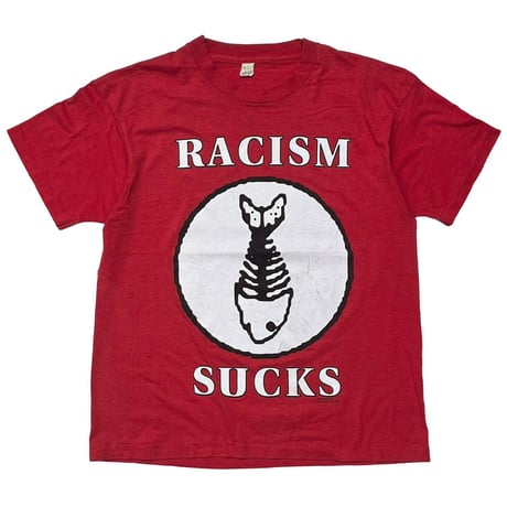 FISHBONE RACISM SUCKS RED SCREENSTARS XL 1829