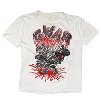 GWAR MUSTUDIE WHITE LARGE 5162