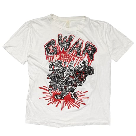 GWAR MUSTUDIE WHITE LARGE 5162