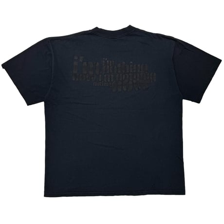 NINE INCH NAILS NOW I'M NOTHING 3D PRINT BLACK ALL SPORT XL 3293