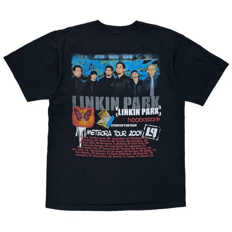 LINKIN PARK METEORA TOUR 2004 BOOTLEG FRUIT OF THE LOOM LARGE 4200