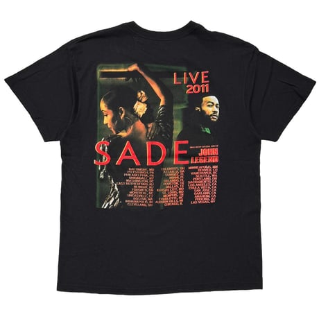 SADE LIVE 2011 WITH SPECIAL GUEST JOHN LEGEND FITS LARGE 3380